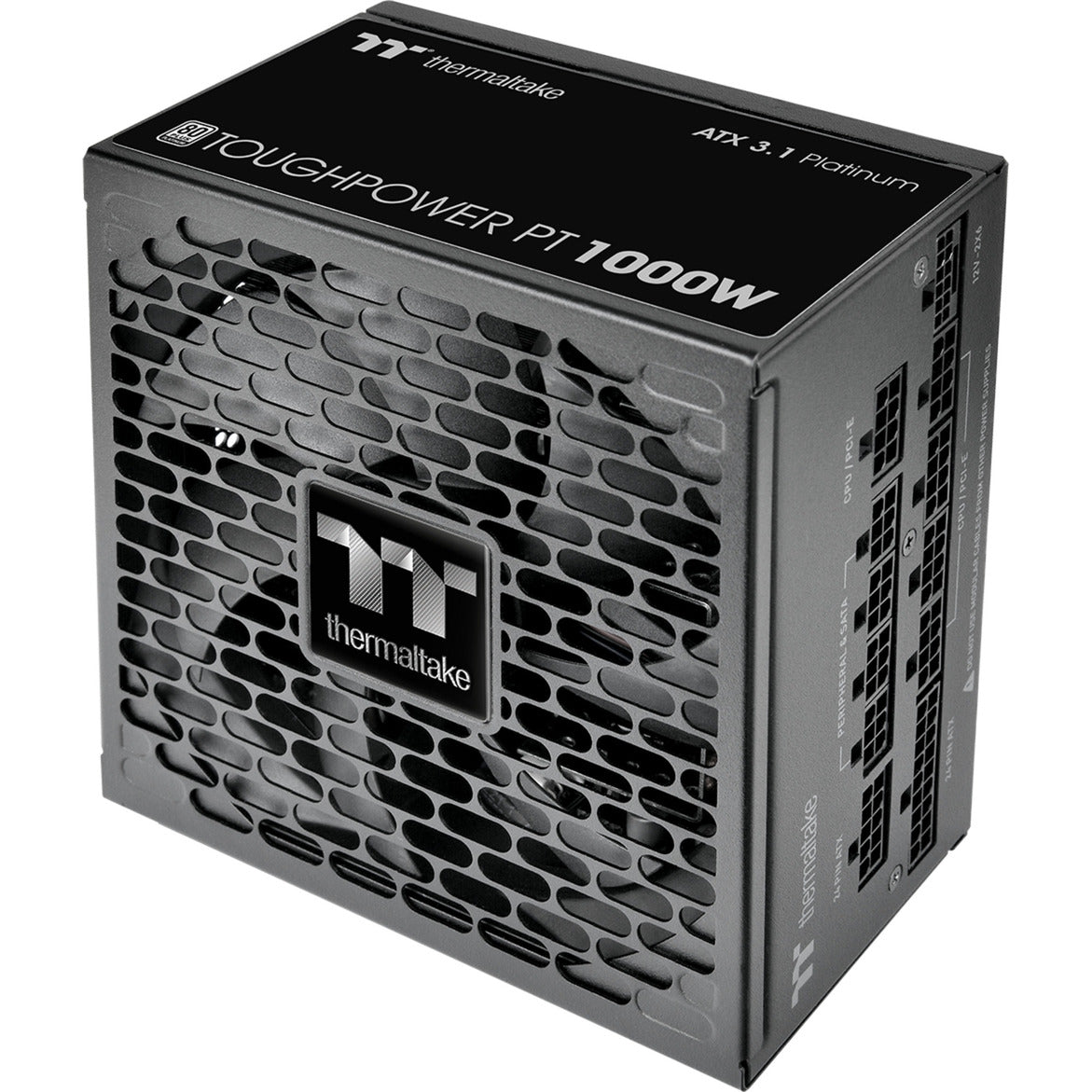 Thermaltake toughpower pt modulaire 1000 watt voeding (1x 12v-2x6, 2x pcie)
