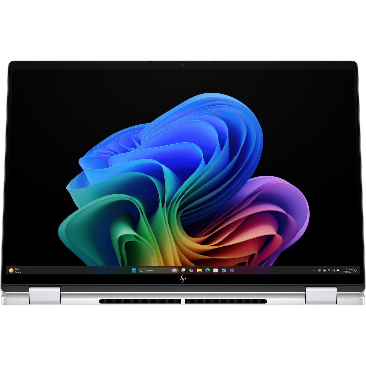 HP omnibook x flipngai 16-as0010nd 16 copilot+ 2-in-1 laptop (zilver | core ultra 7 256v | intel arc 140v | 16 gb | 1 tb ssd | touch)