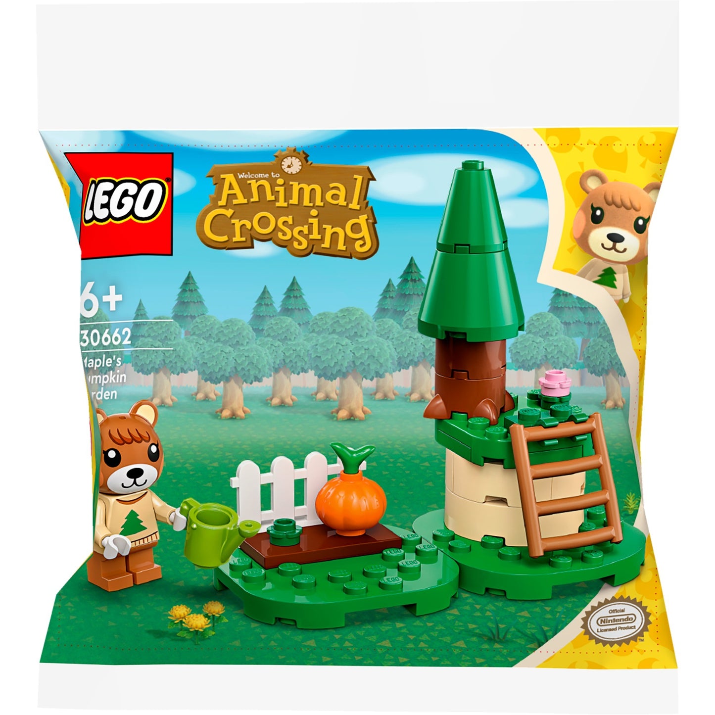 LEGO animal crossing - maple's pompoentuin constructiespeelgoed (30662)