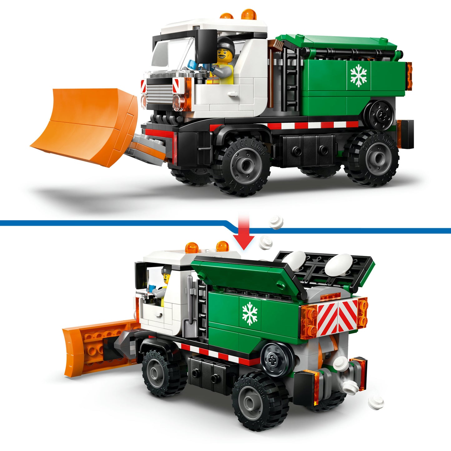 LEGO city 60490 sneeuwploeg