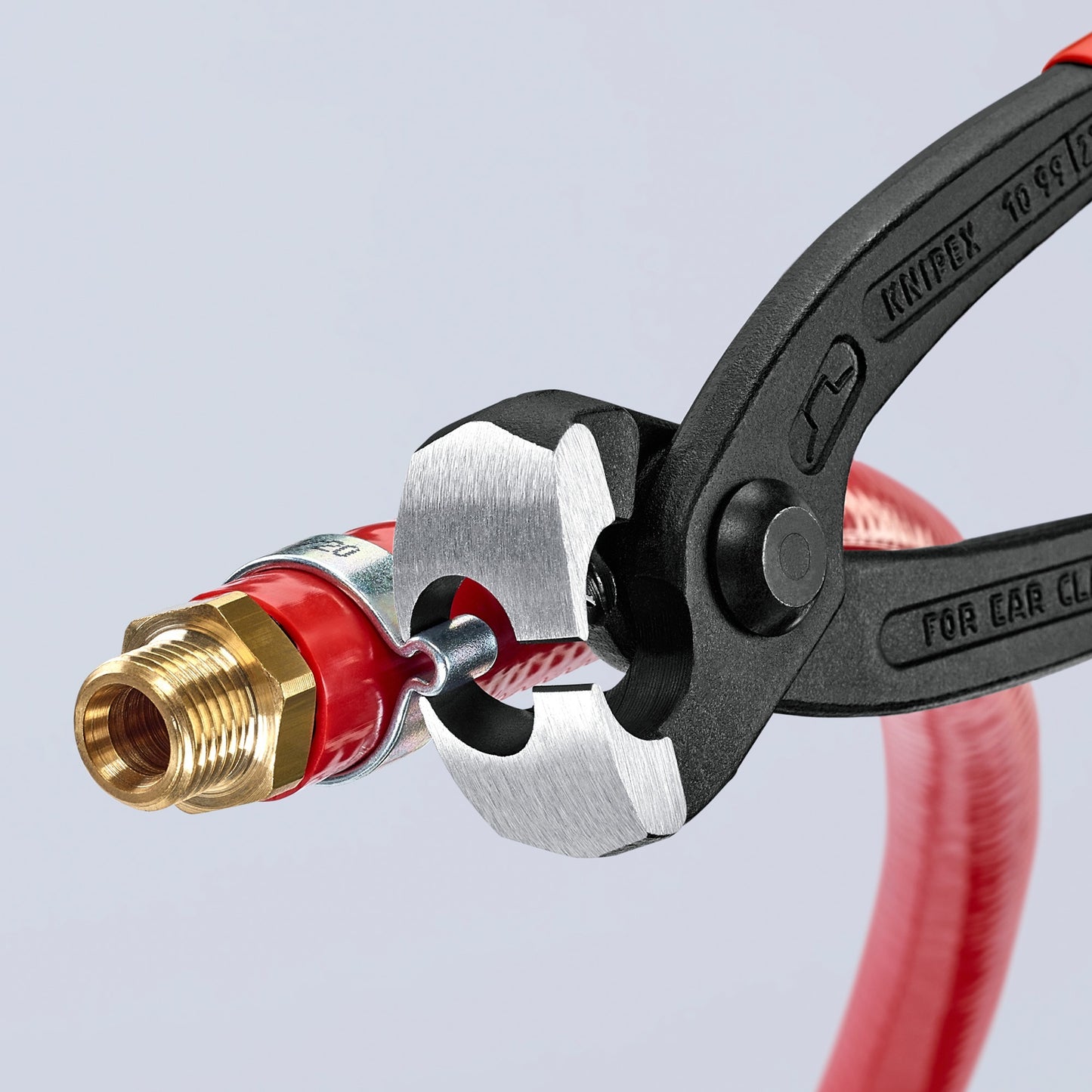 KNIPEX oorklemtang 10 99 i220 (rood, 220mm)