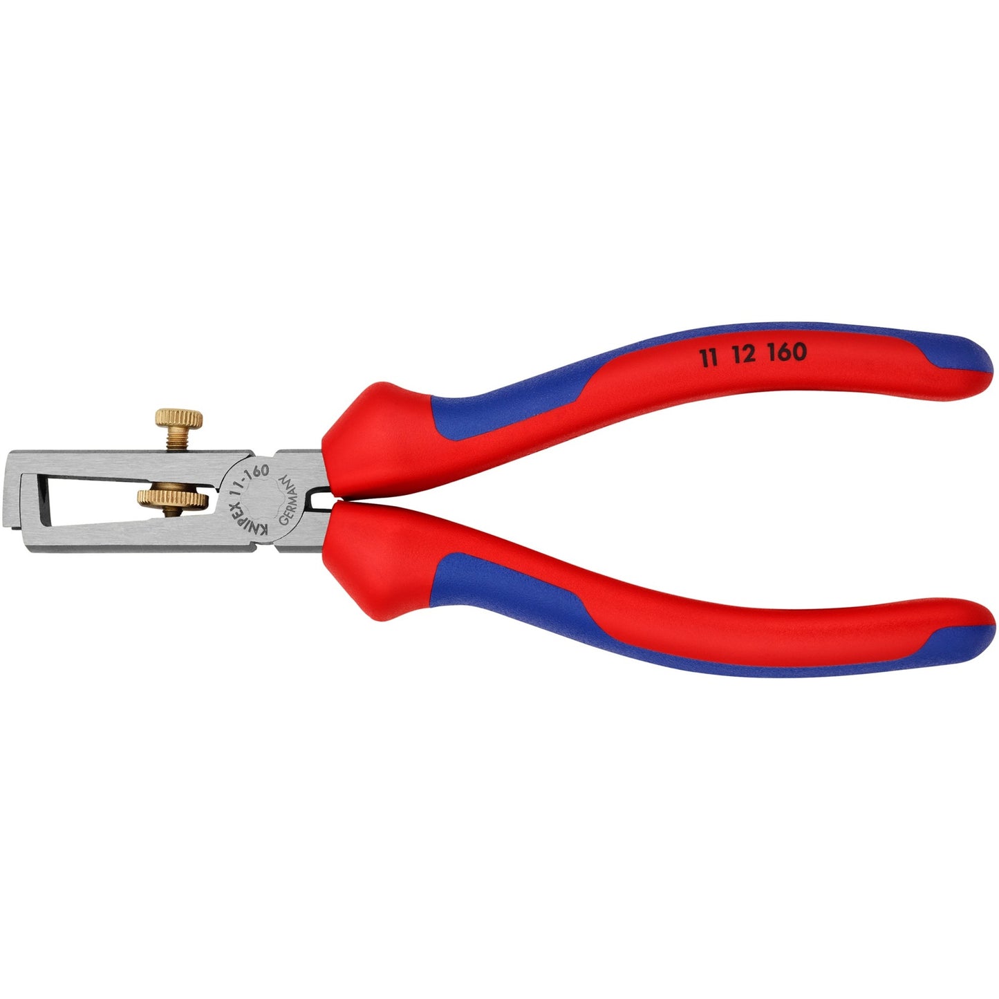 KNIPEX afstriptang gepolijst comfort 160 mm (rood blauw)