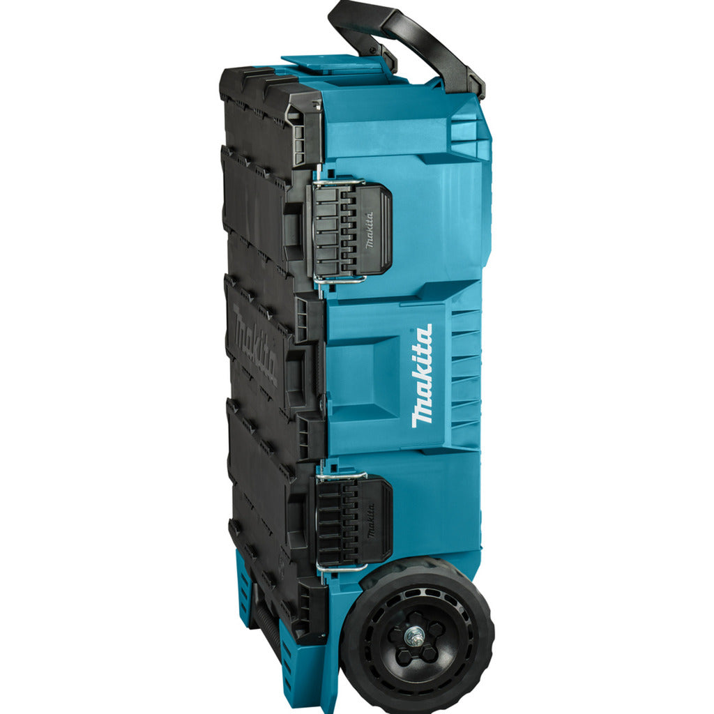 Makita maktrak gereedschapskist trolley (blauw zwart)