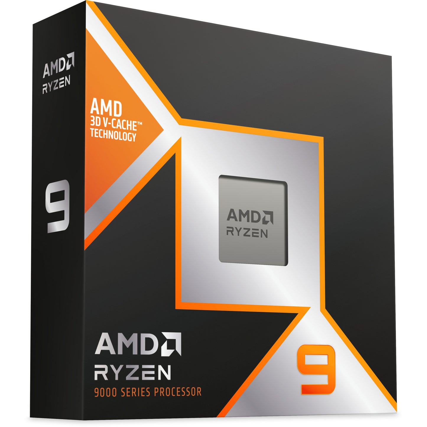 AMD ryzen 9 9900x3d, 4,4 ghz (5,5 ghz turbo boost) socket am5 processor (unlocked, boxed)
