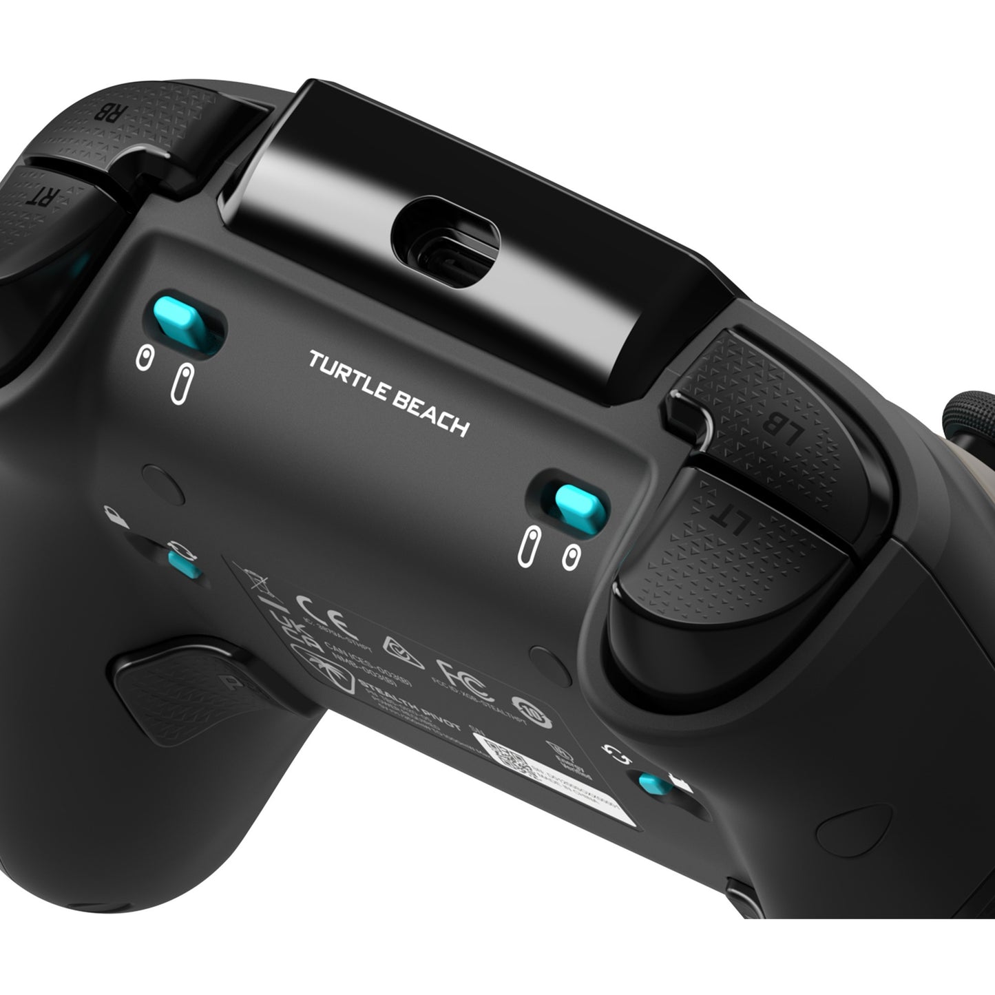 Turtle Beach stealth pivot draadloze slimme controller (zwart, 2,4 ghz bluetooth usb, pc, xbox, android)