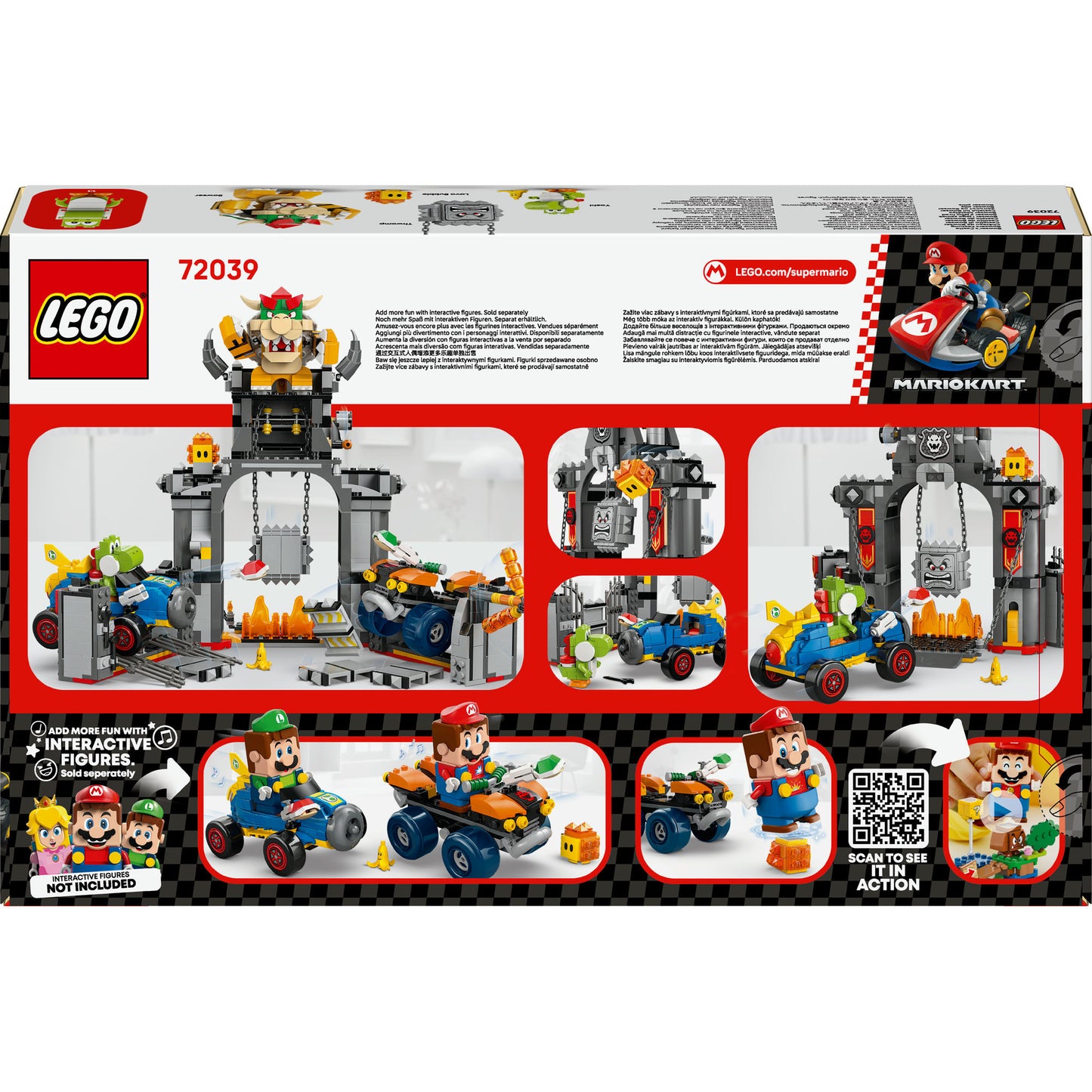 LEGO super mario 72039 bowsers kasteel