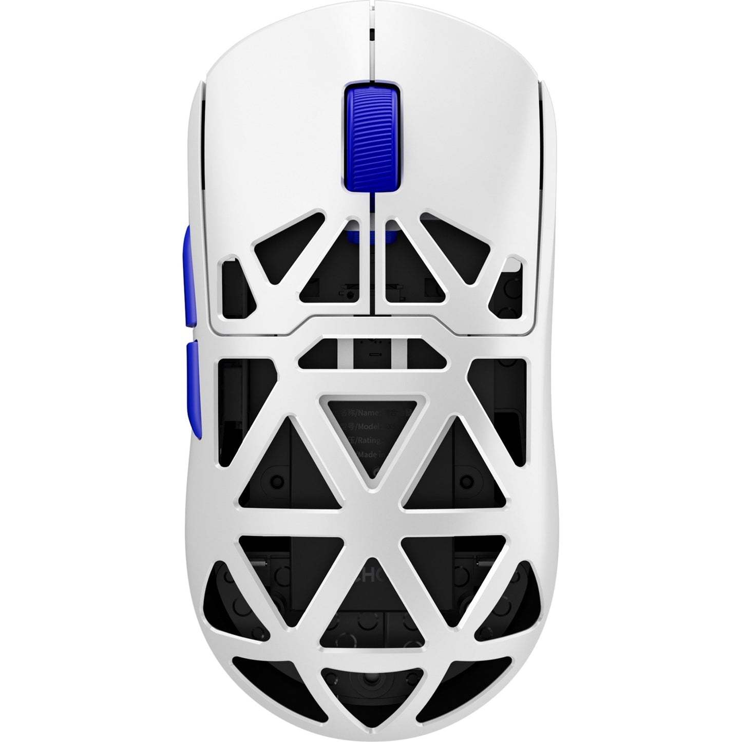 MCHOSE AX5 Pro draadloze gaming muis, magnesiumlegering (Wit, Tot 26.000 DPI, 2.4 GHz USB-C Bluetooth)