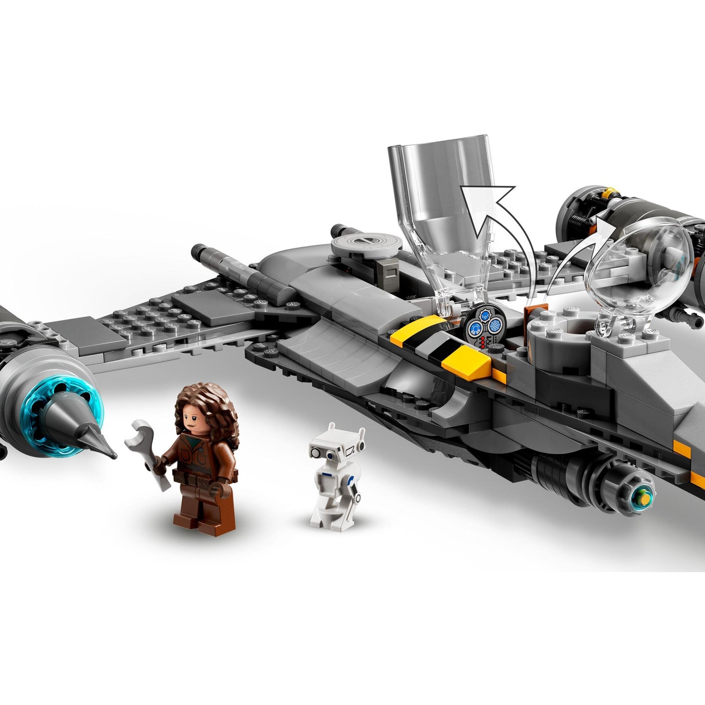 LEGO star wars 75325 de mandalorians n-1 starfighter