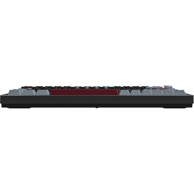Montech mkey pro darkness rgb mechanisch toetsenbord (zwart, us lay-out (qwerty), gateron g pro yellow, 75%, hot-swappable, rgb, double-shot pbt, usb-c | 2.4 ghz | bluetooth 5.2)