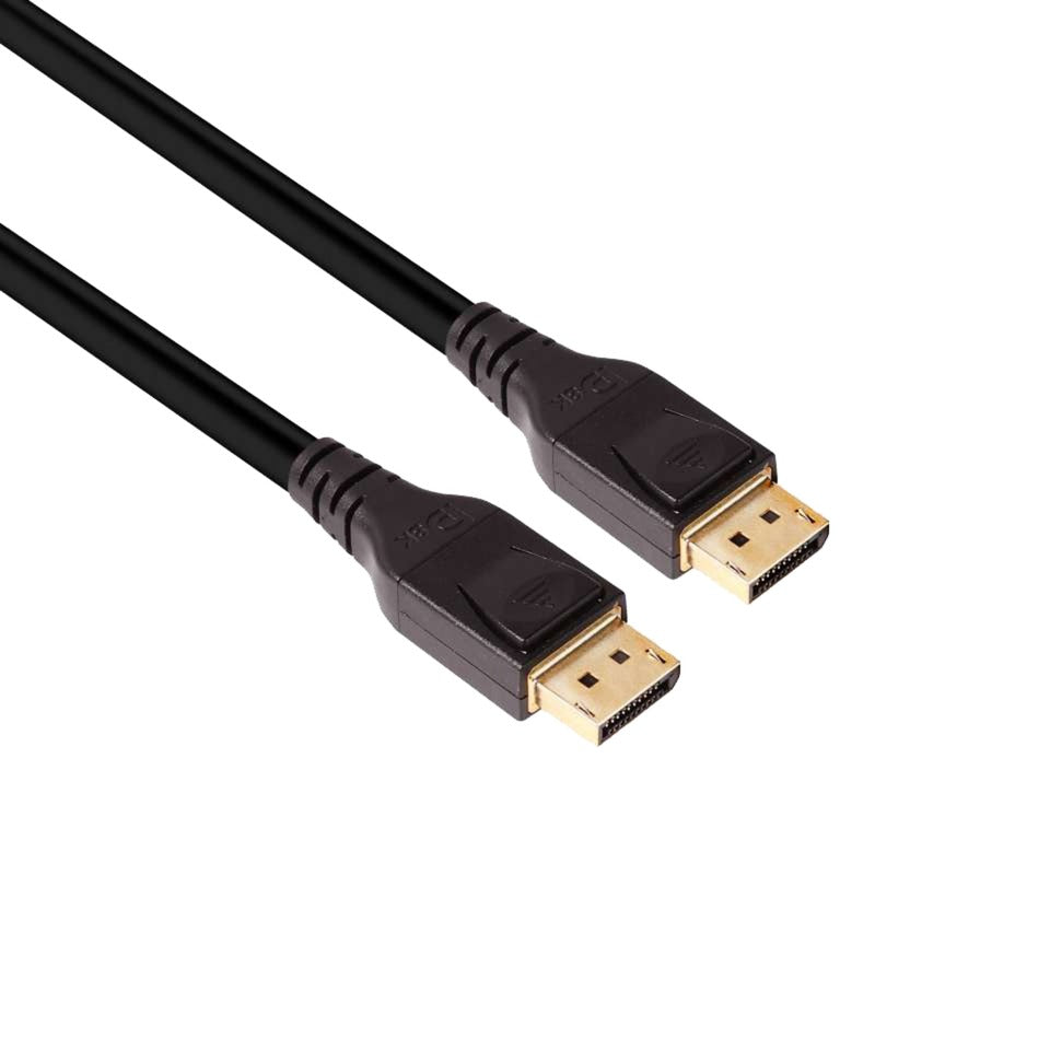 Club 3D displayport 1.4 hbr3 kabel (zwart, 5 meter, 8k 60hz)