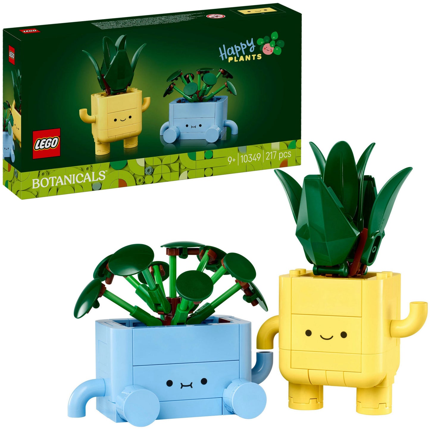 LEGO the botanical collection - vrolijke plantjes constructiespeelgoed (10349)