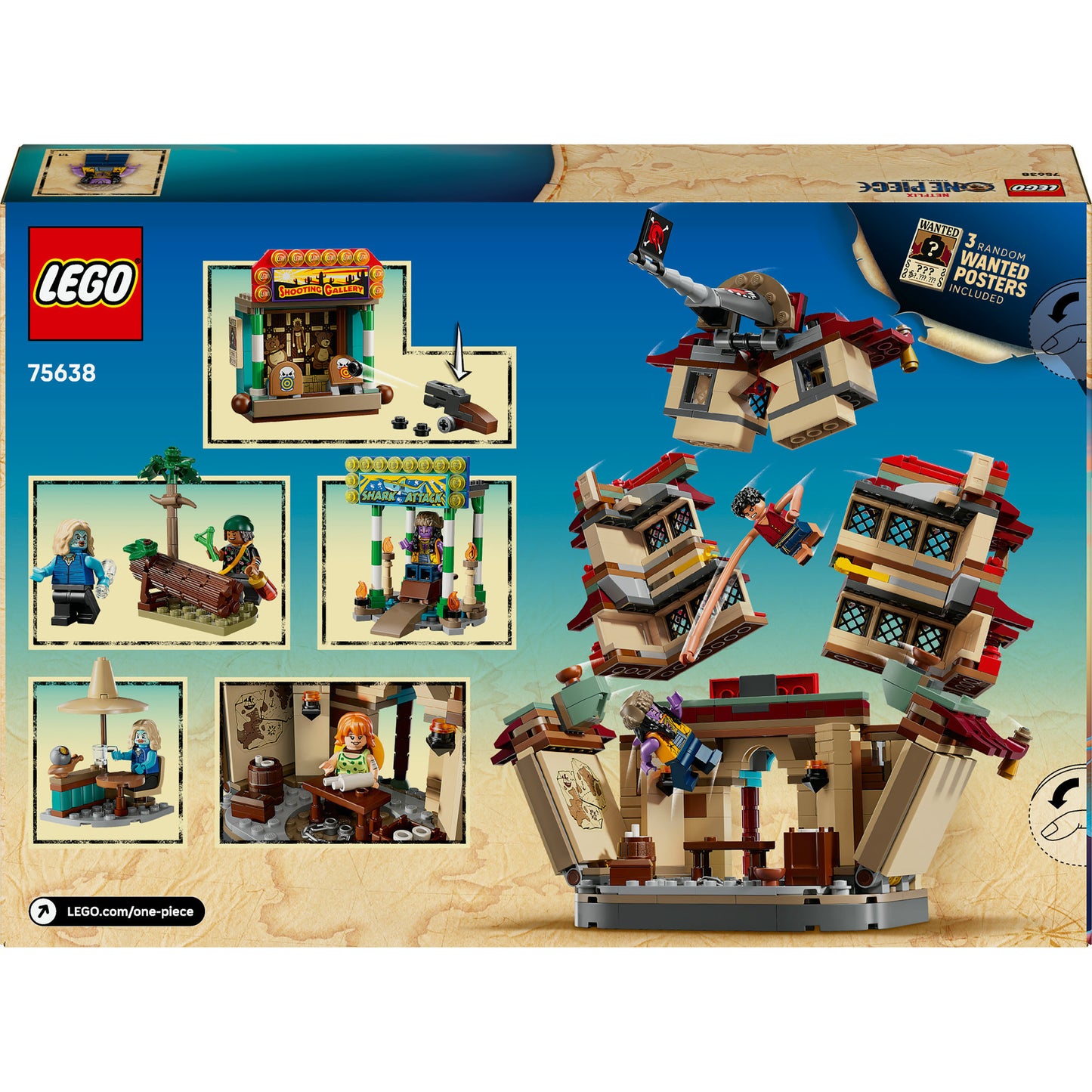 LEGO one piece 75638 de strijd bij arlong park