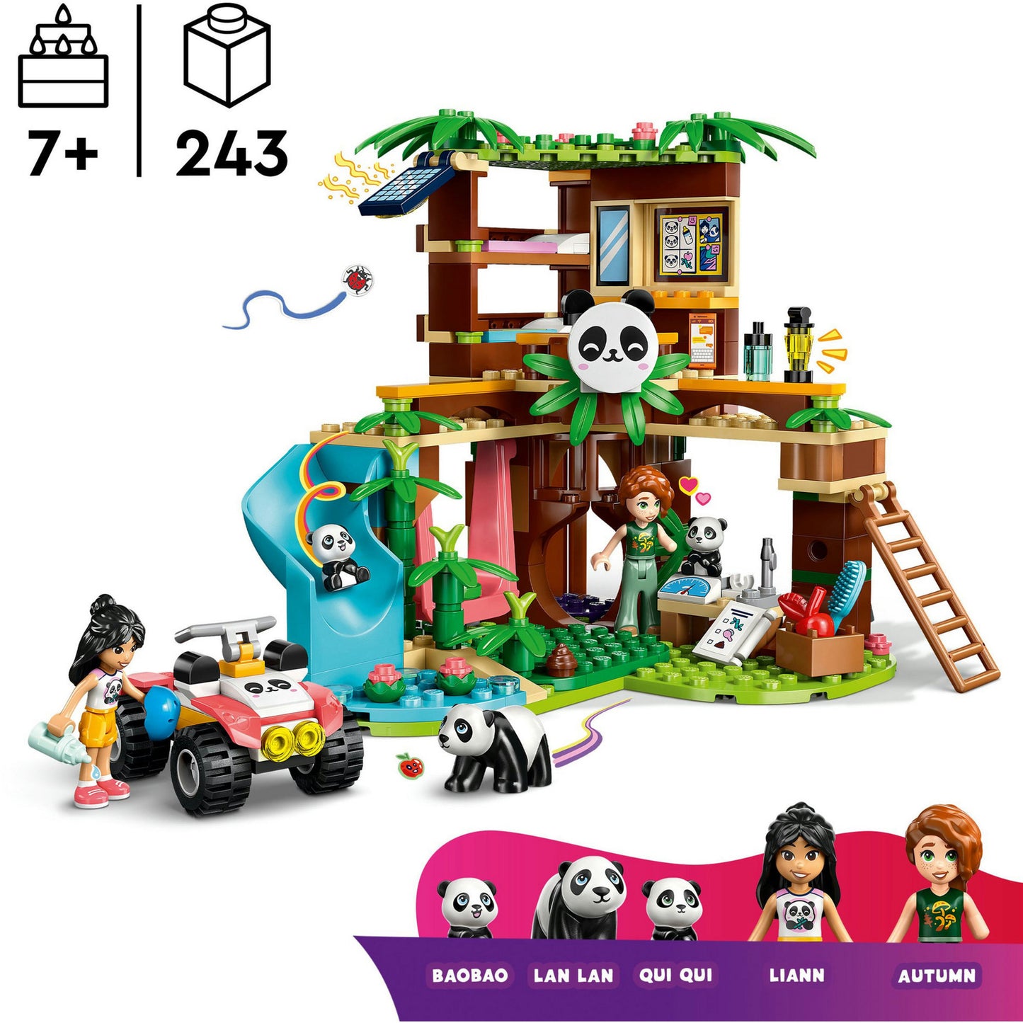 LEGO friends 42648 de pandaopvang