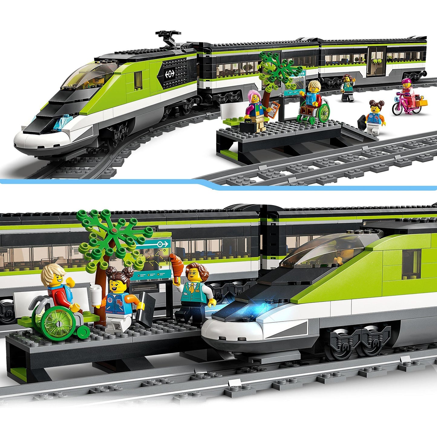 LEGO city - passagierssneltrein constructiespeelgoed (60337)