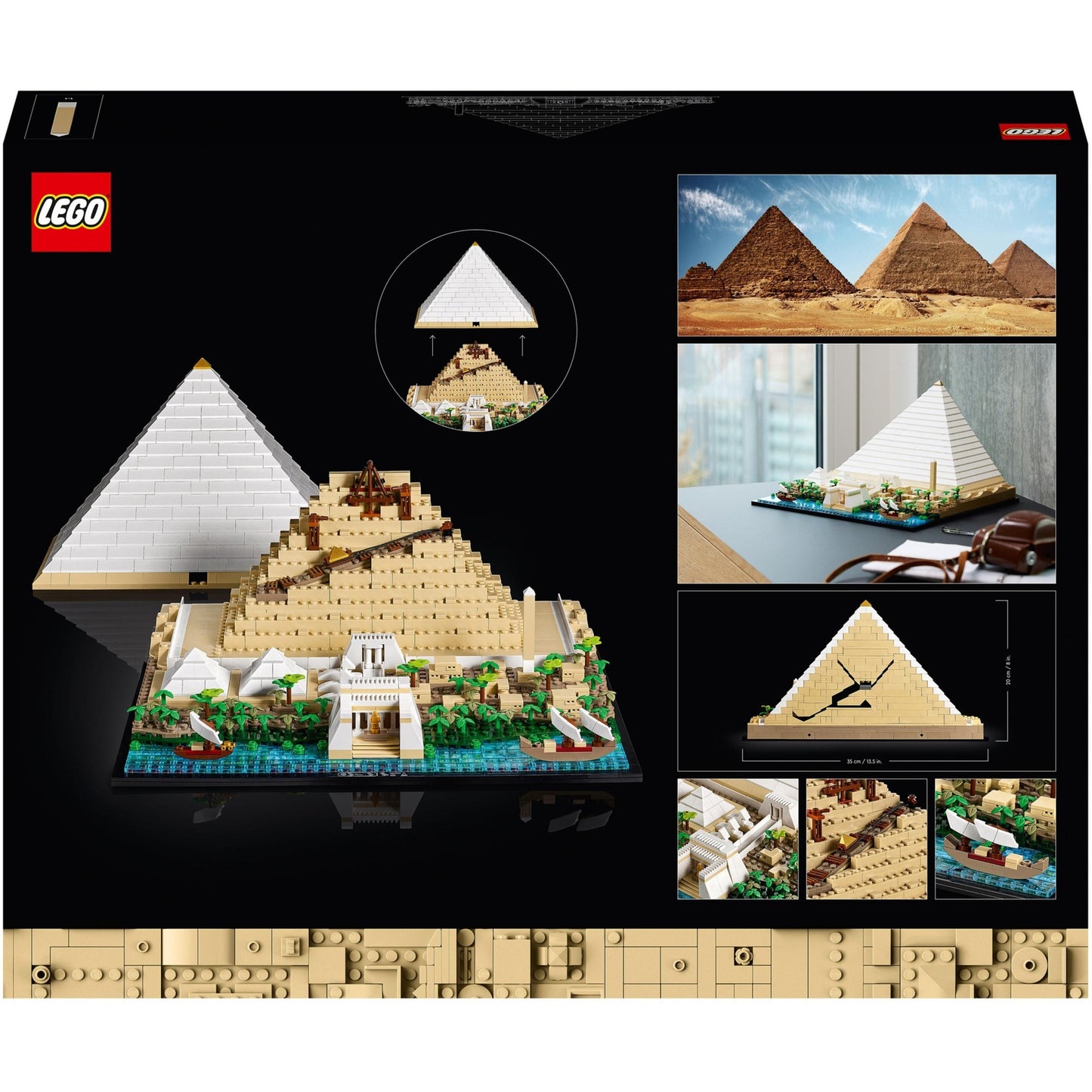 LEGO architecture - grote piramide van gizeh constructiespeelgoed (21058)