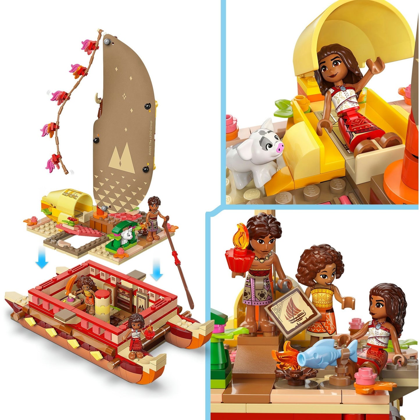 LEGO disney princess 43270 vaiana's avonturenkano