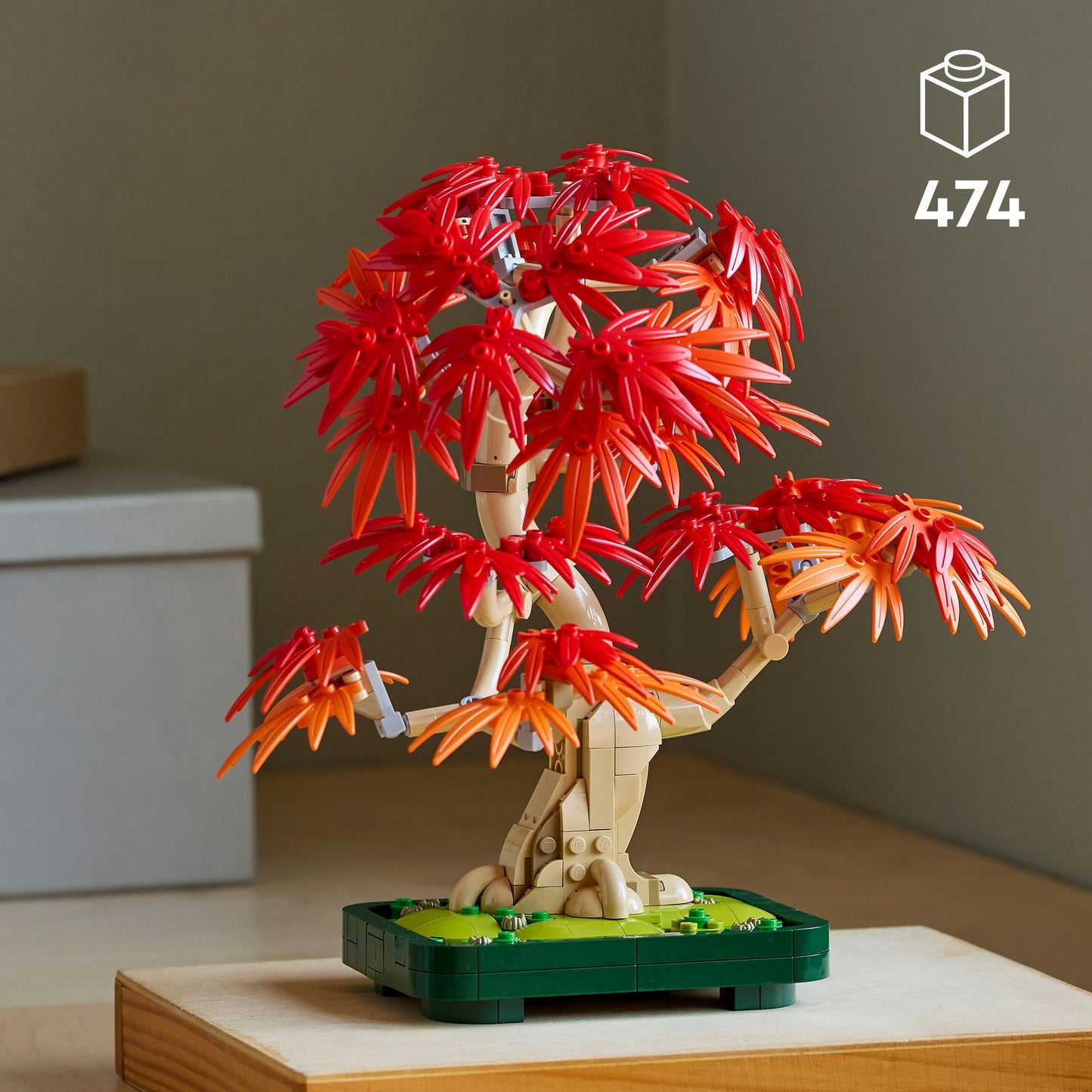 LEGO the botanical collection - japanse esdoorn bonsaiboompje constructiespeelgoed (10348)