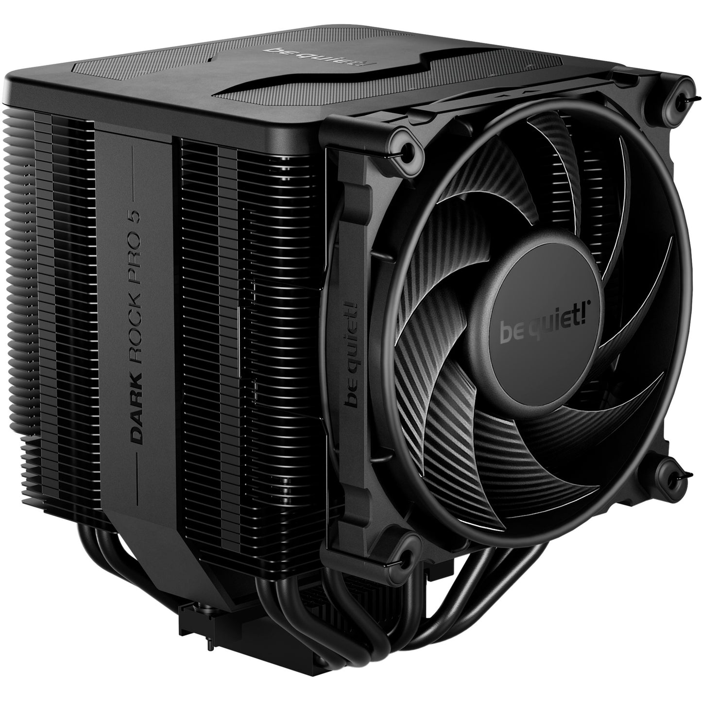 Be Quiet! dark rock pro 5 cpu-koeler (zwart, 4-pins pwm fan-connector)