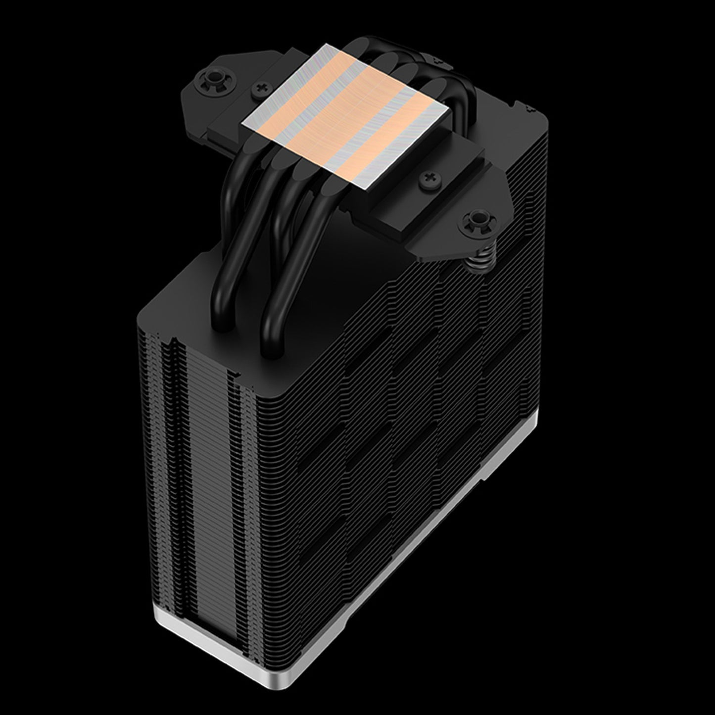 DeepCool ak400 zero dark plus cpu-koeler (zwart)