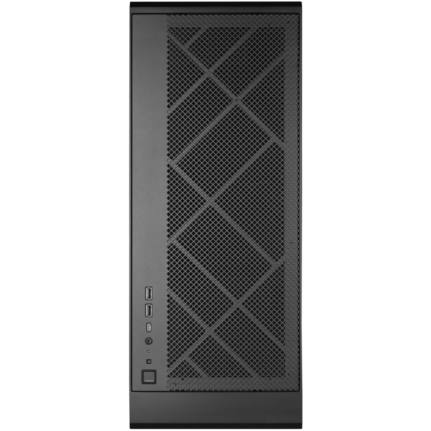 SilverStone alta g1m midi tower behuizing (zwart | 2x usb-a | 1x usb-c)