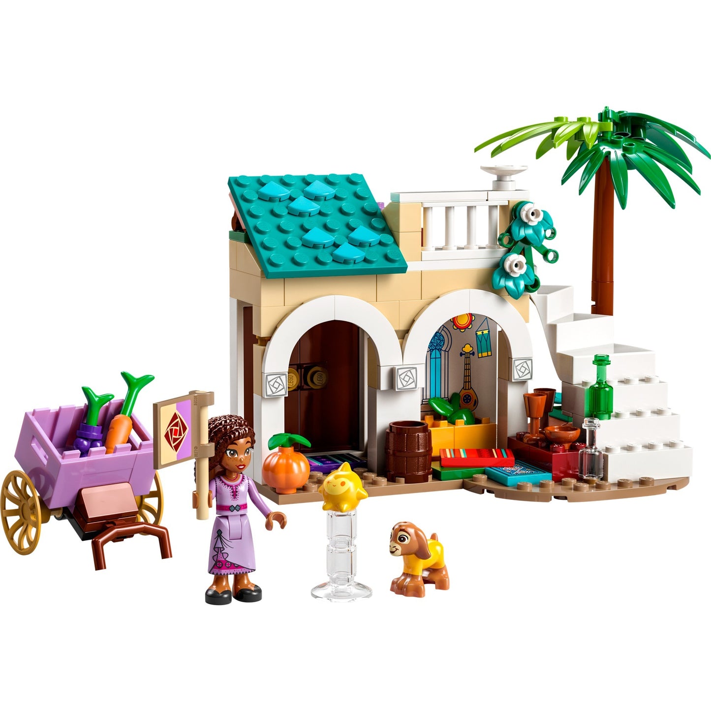 LEGO disney - asha in de stad rosas constructiespeelgoed (43223)
