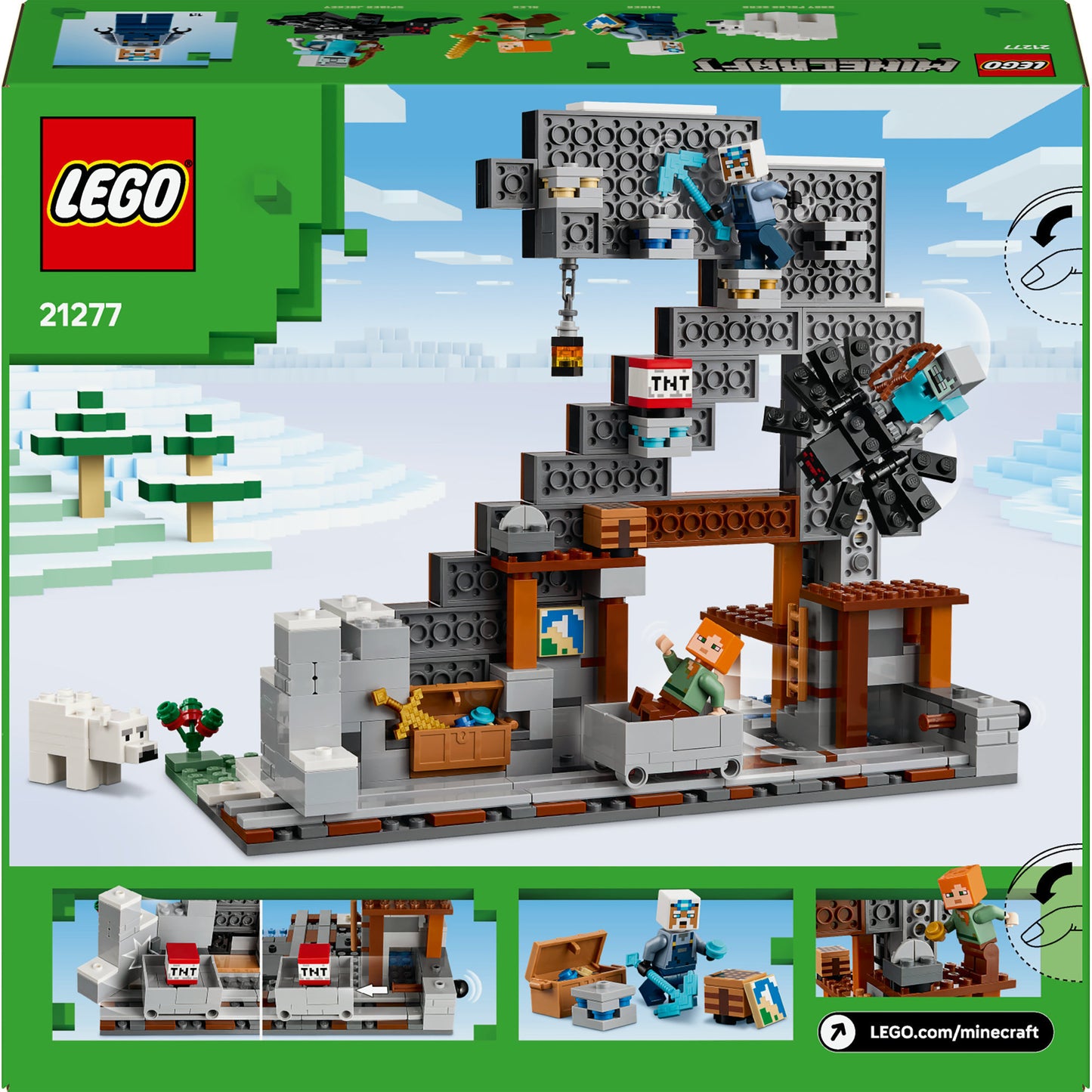 LEGO minecraft 21277 de pikhouweelmijn