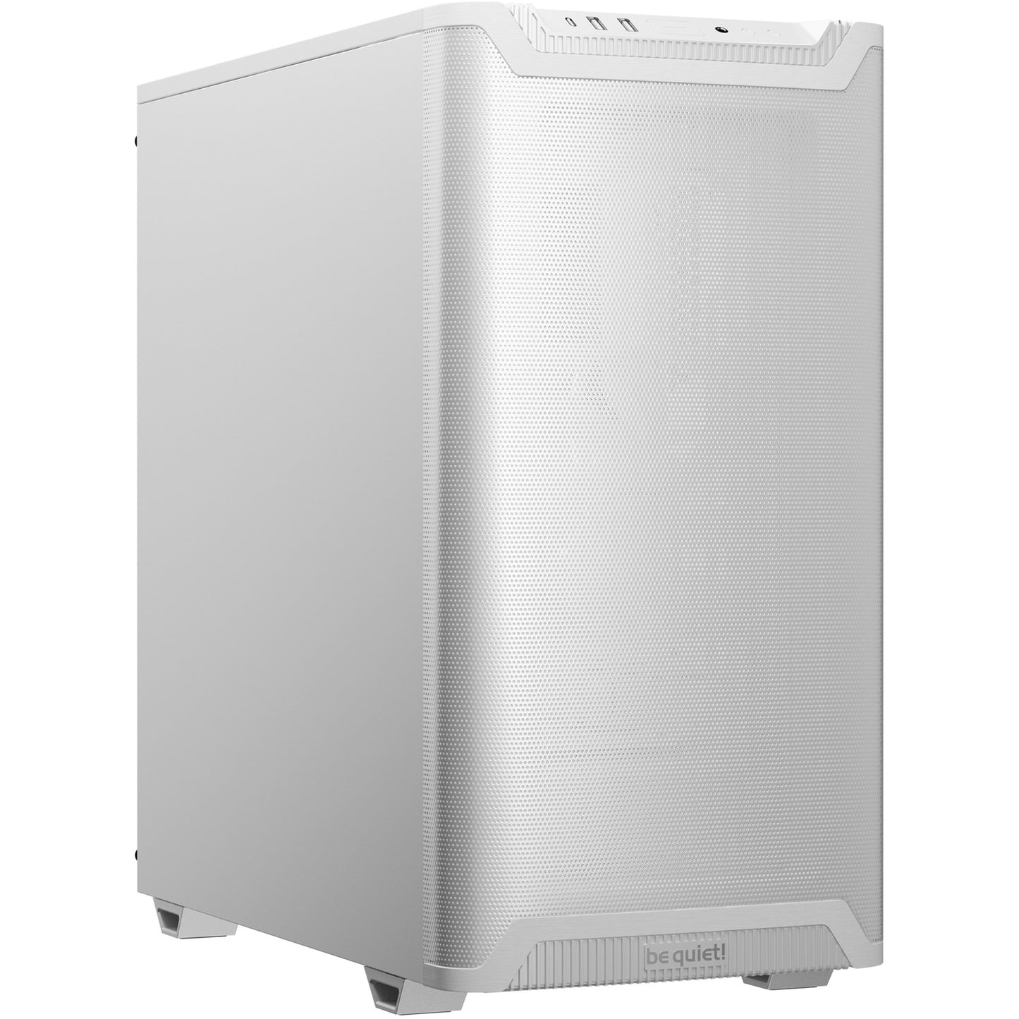 Be Quiet! pure base 501 airflow midi tower behuizing (wit | 2x usb-a | 1x usb-c)