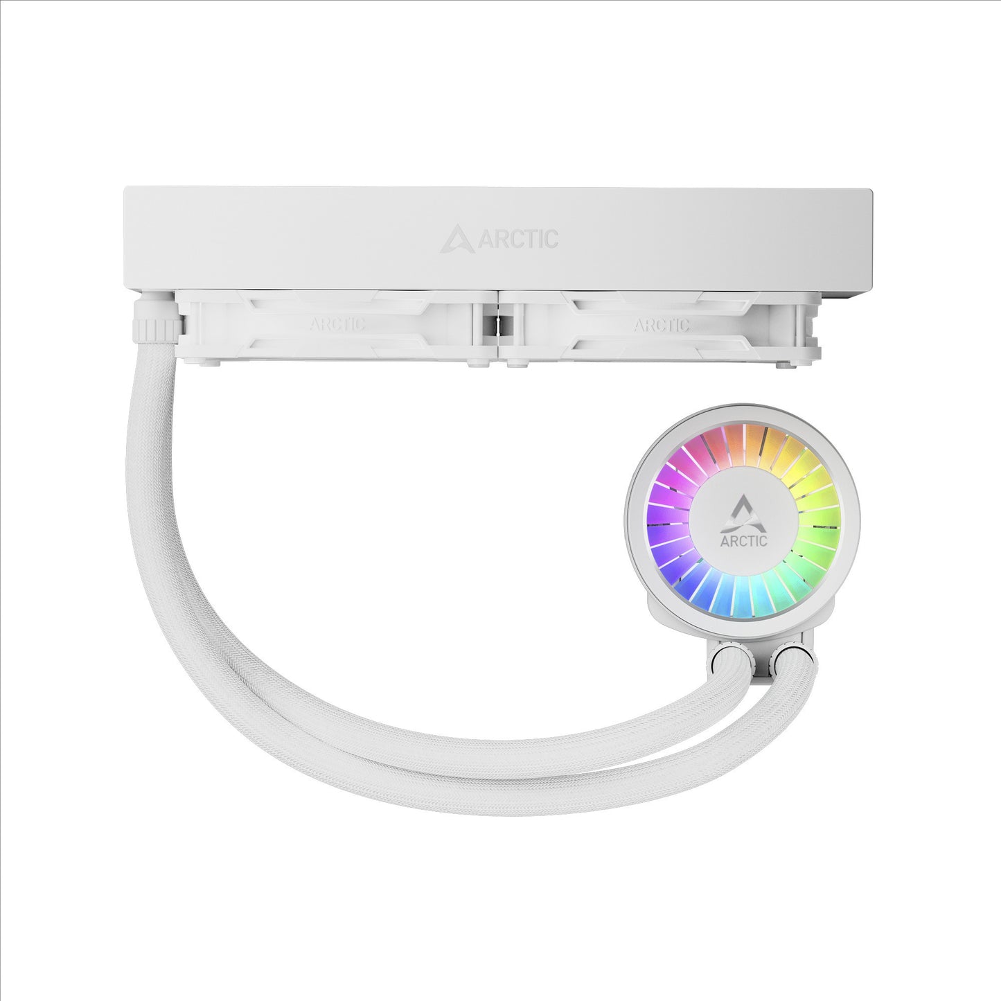 ARCTIC liquid freezer iii pro 240 a-rgb waterkoeling (wit, 4-pins pwn fan-connector)