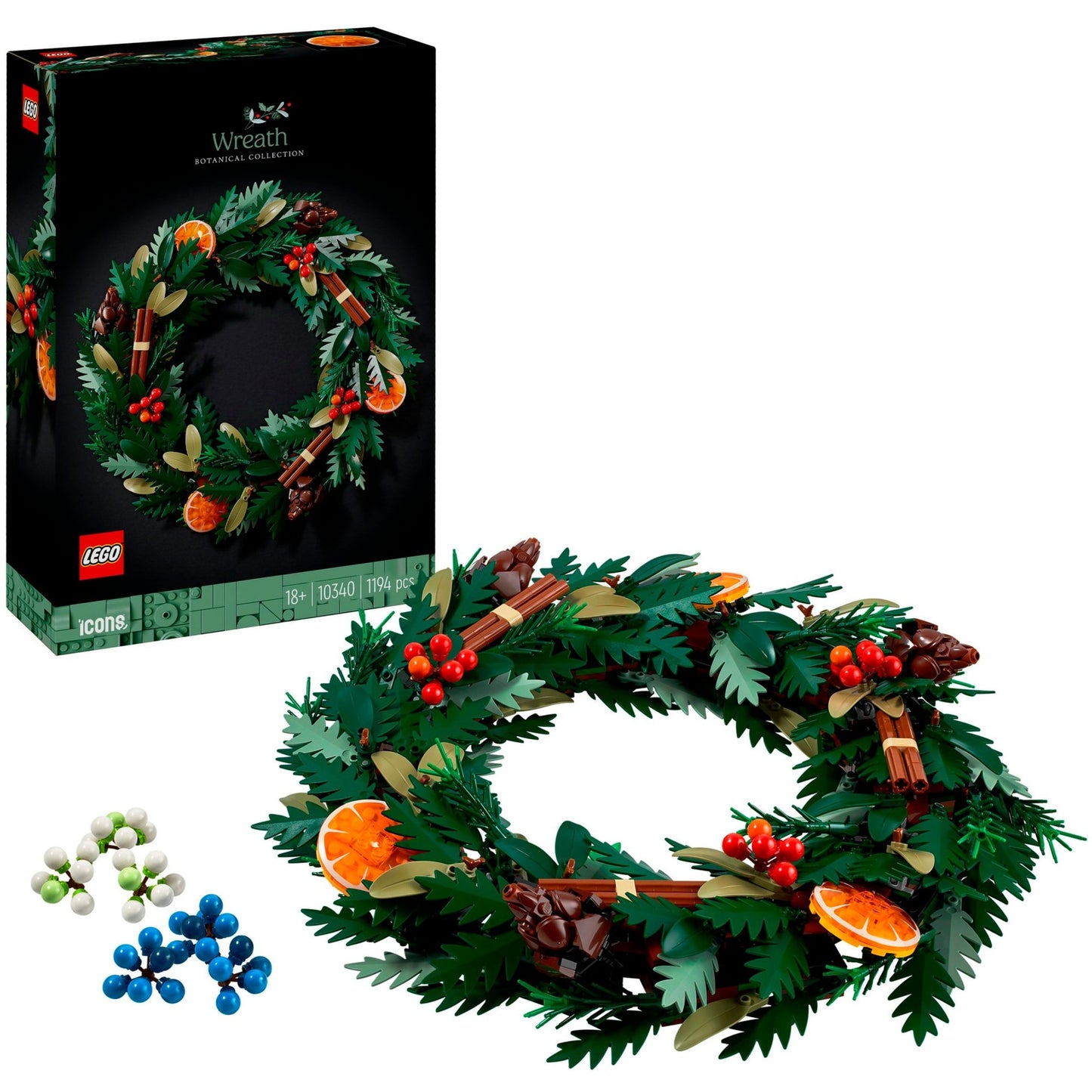 LEGO icons - herfstkrans constructiespeelgoed (10340)