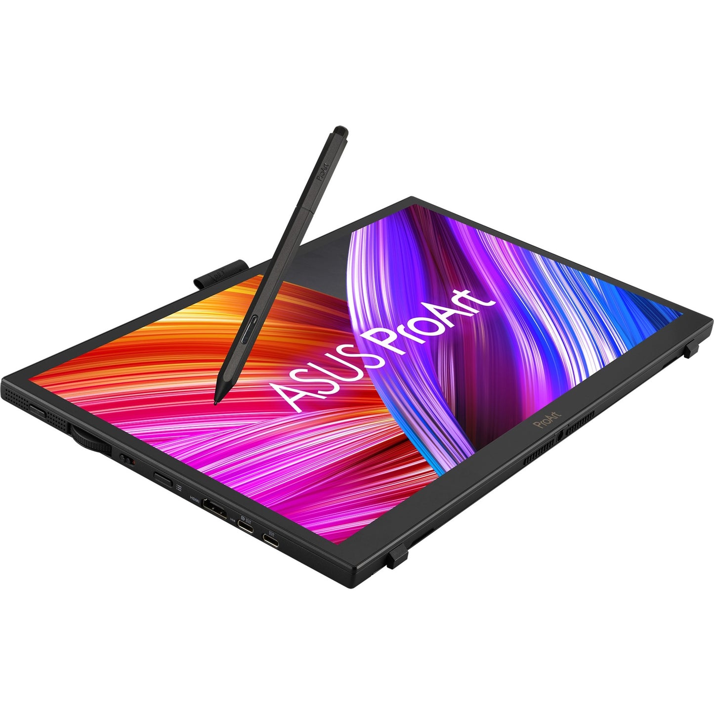 ASUS proart pa169cdv 16 4k uhd touchscreen monitor (zwart, 1x hdmi, 2x usb-c)