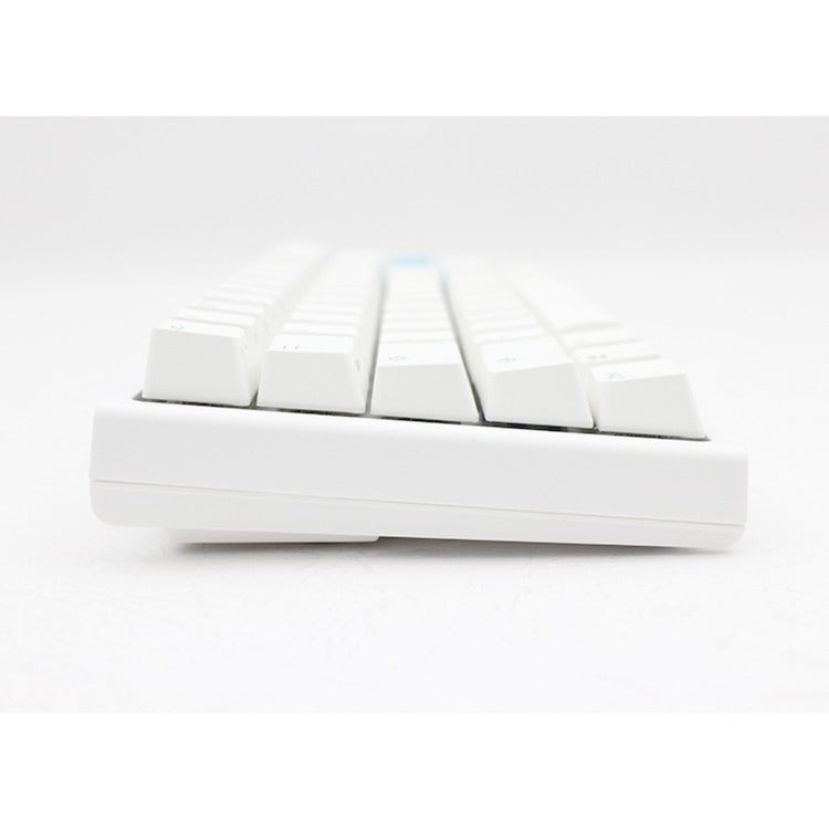 Ducky one 2 pro mini white classic rgb mechanisch gaming toetsenbord (wit, us lay-out (qwerty), cherry mx red, 60%, rgb led, double-shot pbt, quack mechanics)