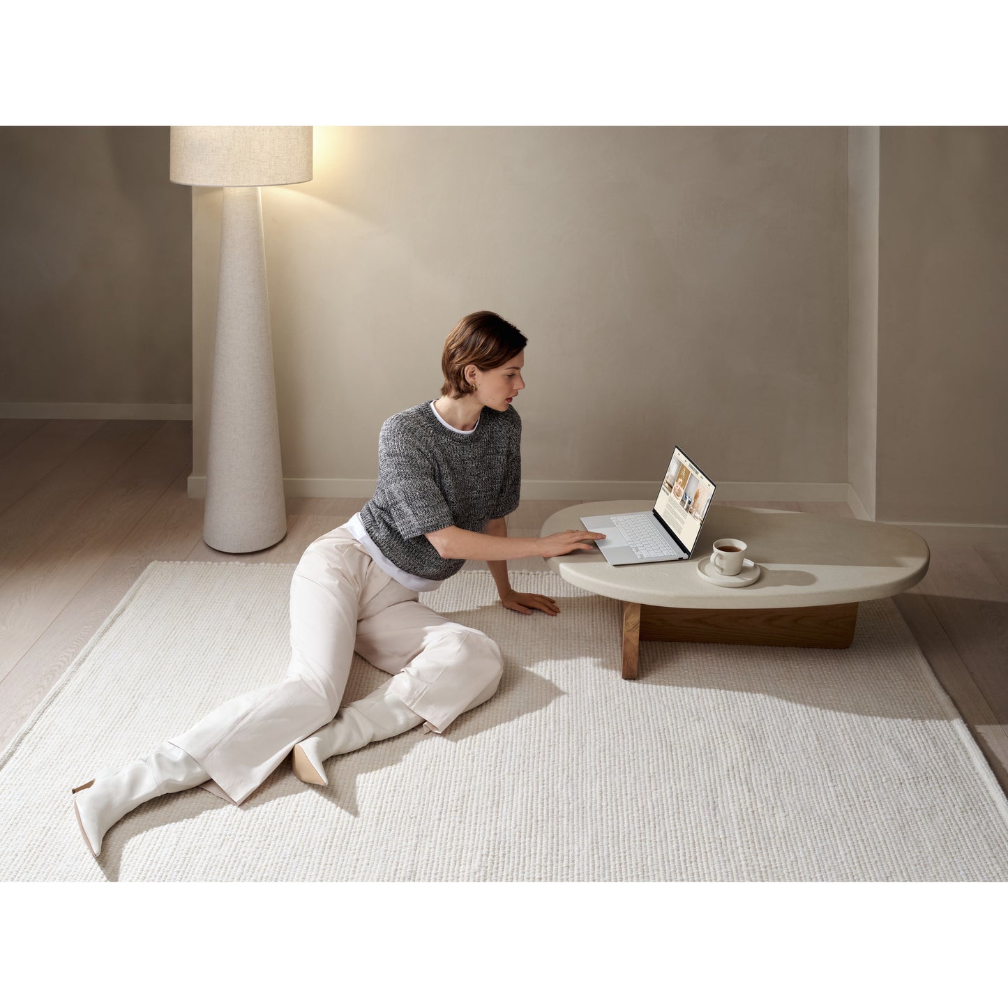 ASUS zenbook s 14 ux5406sa-pv029w 14 copilot+ laptop (grijs | core ultra 7 258v | arc graphics 140v | 32 gb | 1 tb ssd)