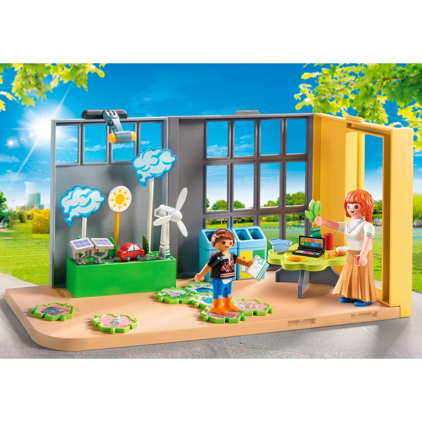 PLAYMOBIL city life - uitbreiding klimaatwetenschap constructiespeelgoed (71331)