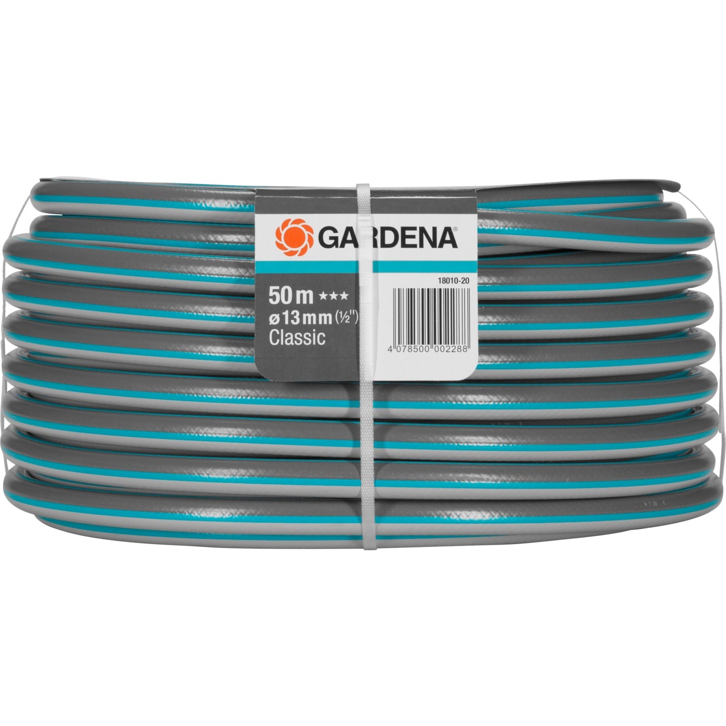 GARDENA classic slang (grijs turquoise, 18010-20, 50 m)