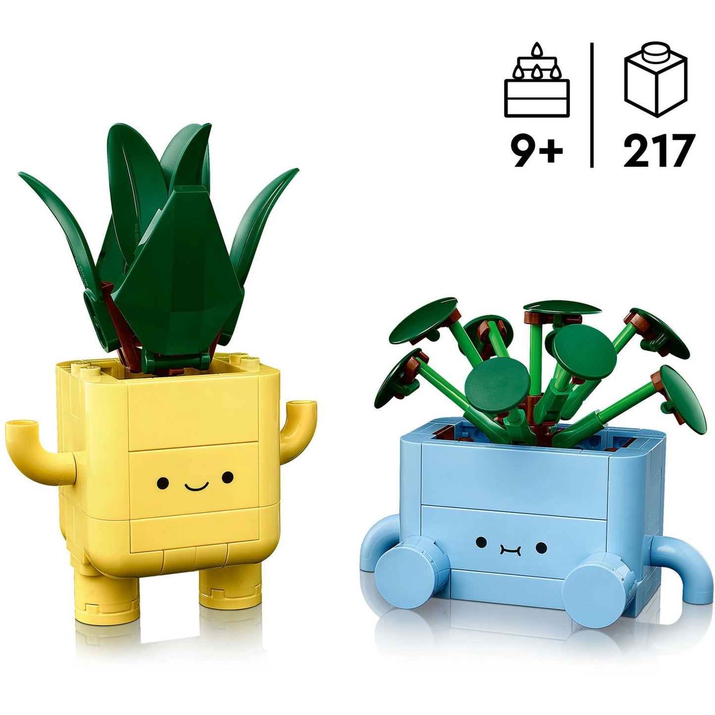 LEGO the botanical collection - vrolijke plantjes constructiespeelgoed (10349)