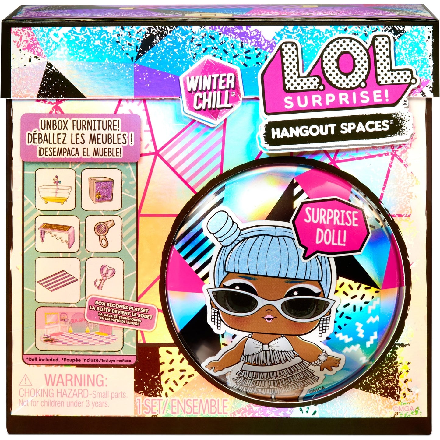 MGA Entertainment l.o.l. surprise! winter chill hangout spaces - style 4 pop