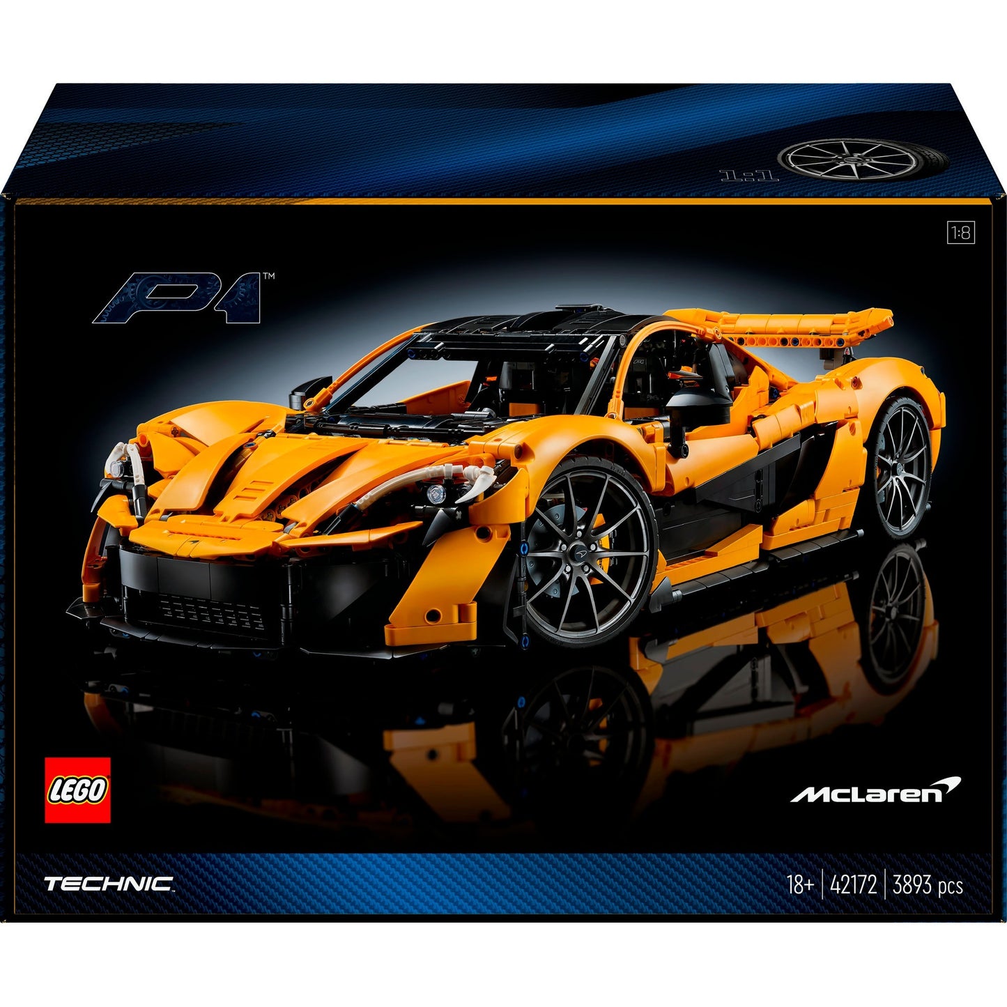 LEGO technic 42172 mclaren p1