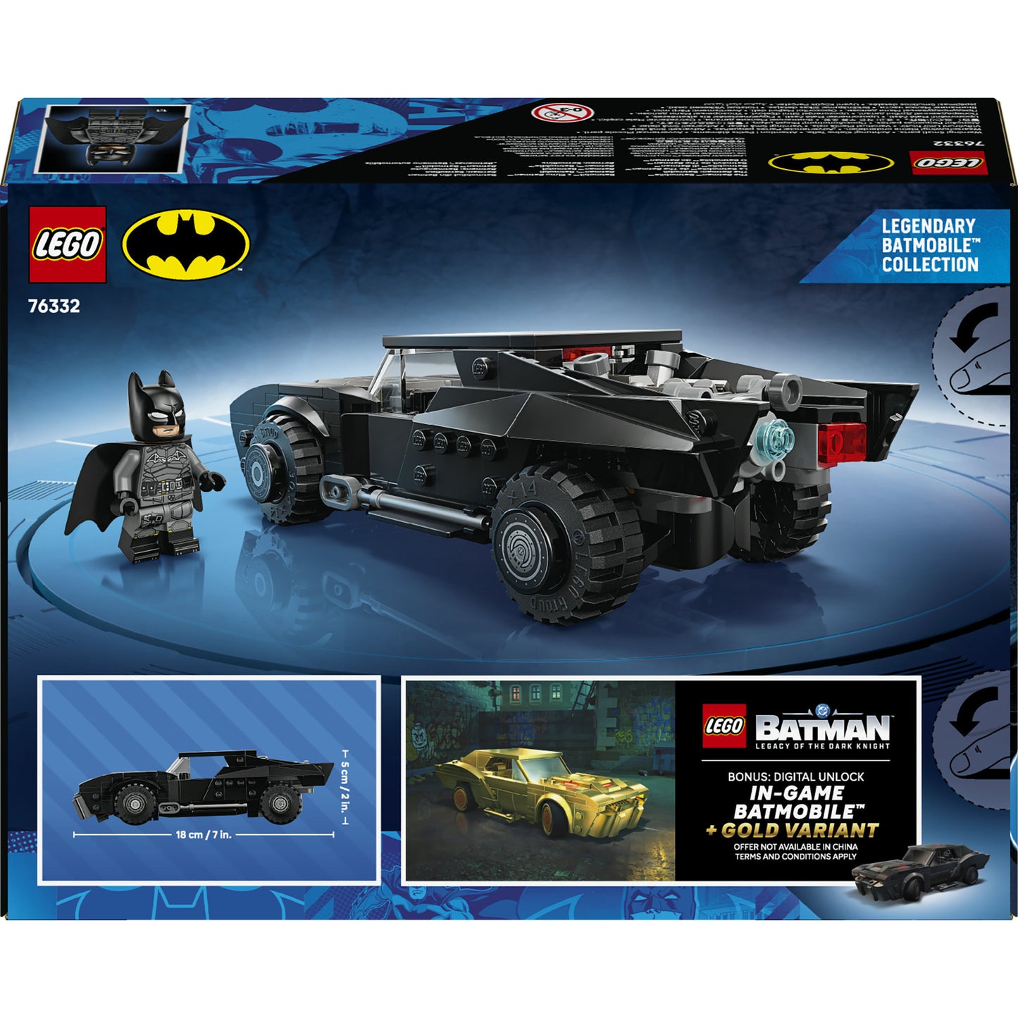 LEGO super heroes 76332 the batman batmobile