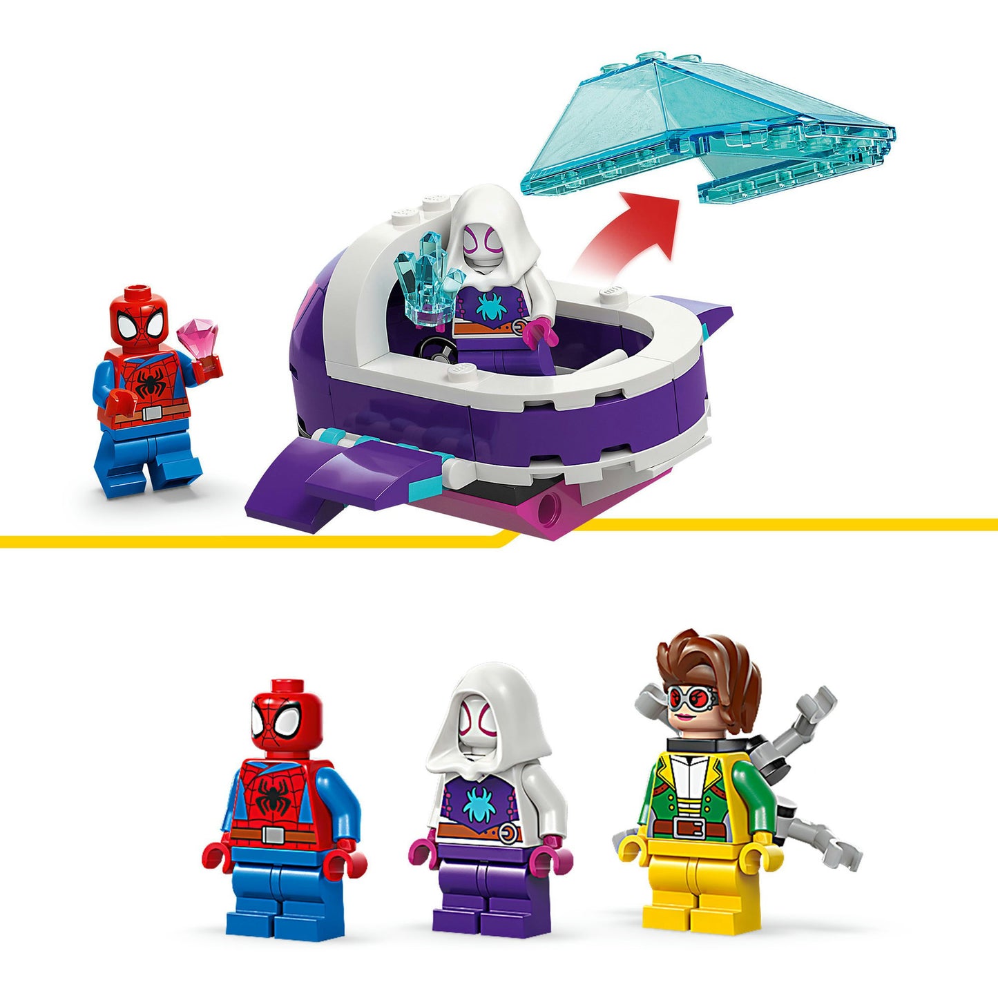 LEGO marvel 11207 spidey: onderwatervoertuigen