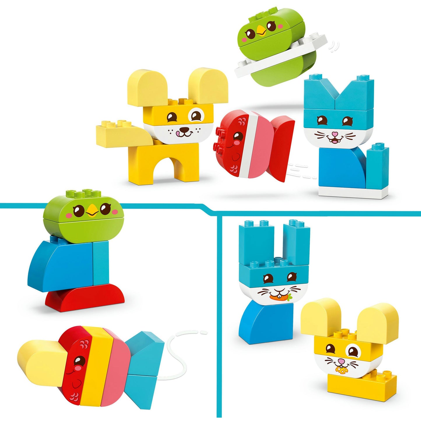 LEGO duplo 10477 3-in-1 mijn eerste creatieve huisdieren