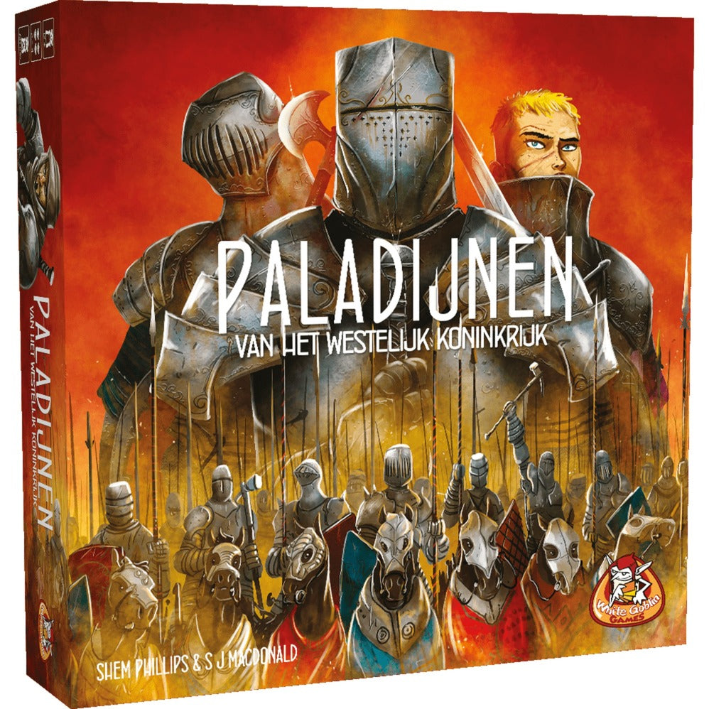 White Goblin Games paladijnen van het westelijk koninkrijk bordspel (nederlands, 1 - 4 spelers, 90 minuten, vanaf 12 jaar)