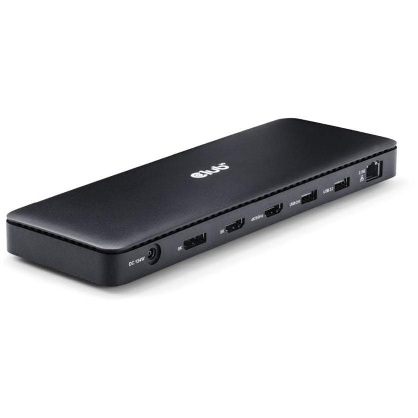 Club 3D thunderbolt 4 12-in-1 dock dockingstation (zwart)