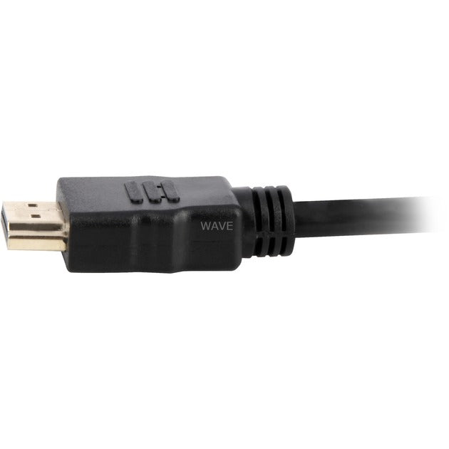 Sharkoon high speed hdmi kabel met ethernet (zwart, 2 meter, 4k, verguld)