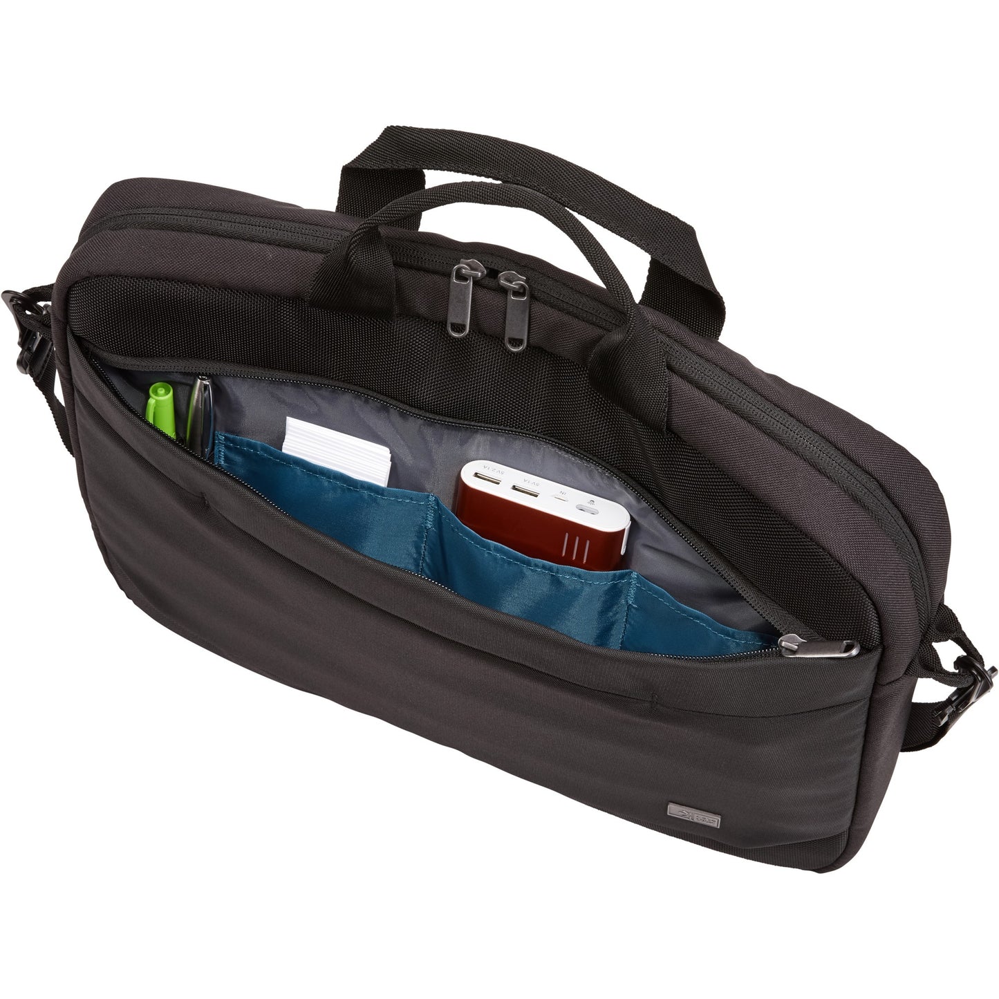 Case Logic advantage 15,6 attaché laptoptas (zwart, adva-116-black)