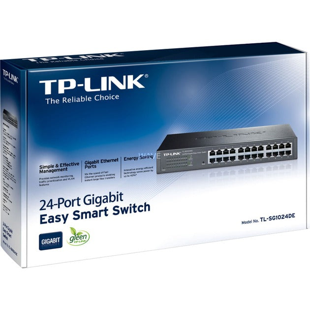 TP-Link tl-sg1024de switch (zwart)