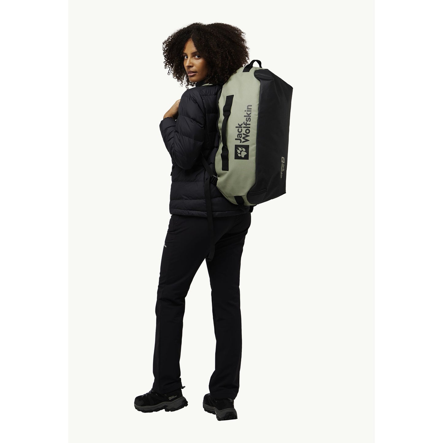 Jack Wolfskin all-in duffle 35 rugzak (lichtgroen, 35 liter)