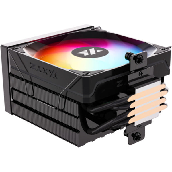 XYZ PC Gear Thermax 4 Pulsar A-RGB CPU-koeler (Zwart, ARGB, PWM)