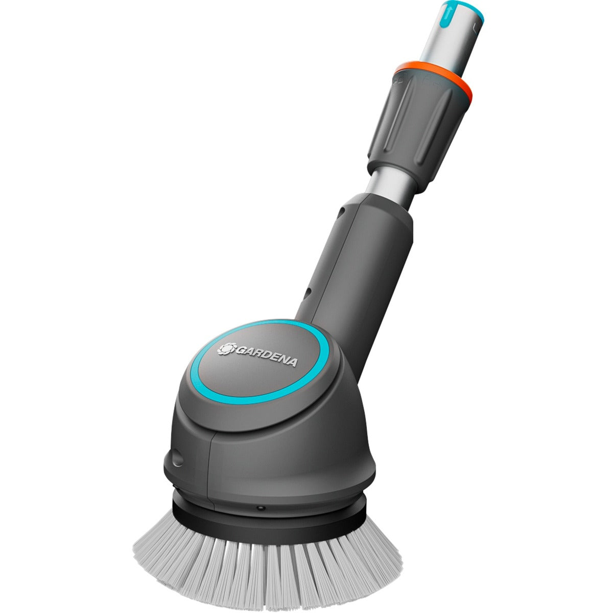 GARDENA aquabrush universal accu-multireiniger 04 18v p4a solo vloerreiniger (grijs turquoise, 14842-55, power for all alliance, accu en lader niet inbegrepen)