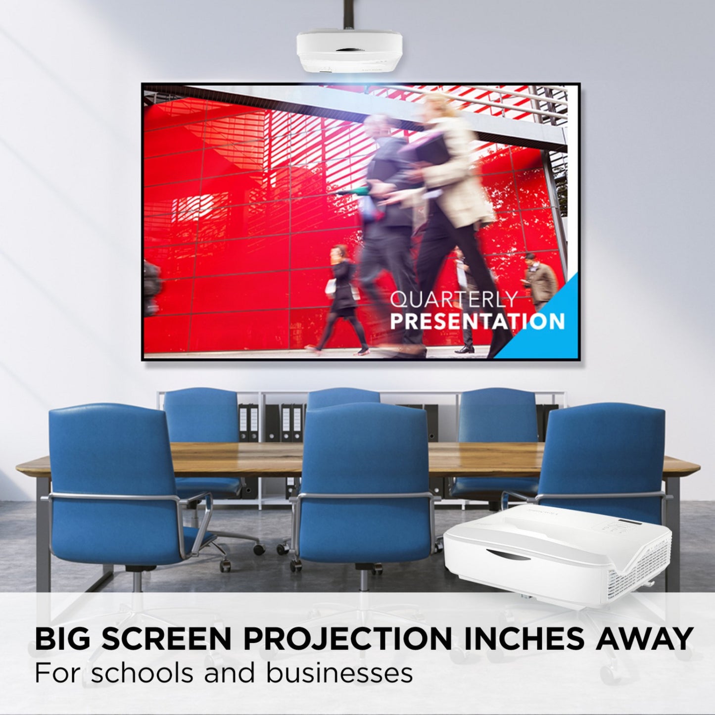ViewSonic ls832wu wuxga ultra short throw laserprojector (wit, 5000 ansi lumen)