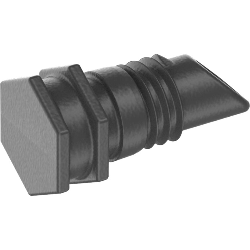 GARDENA plug 4,6 mm (3 16 ) sluiting (donkergrijs, 10 stuks)